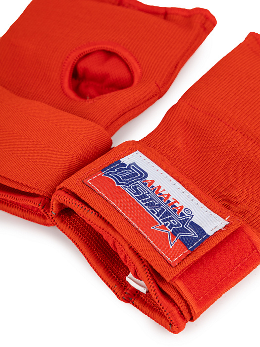 Бинт накладка красная