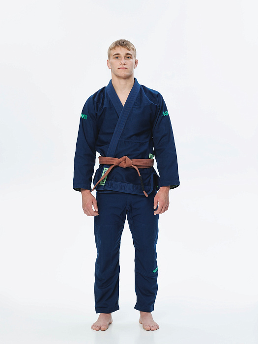 Кимоно MANTO "RISE 2.0" BJJ GI navy blue