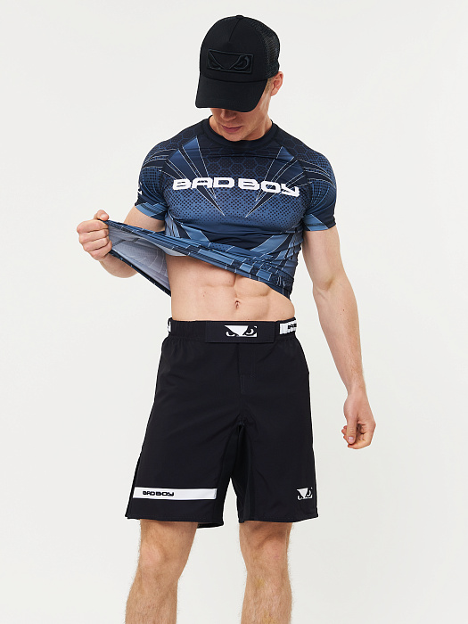 Рашгард Bad Boy Legacy короткий рукав черный