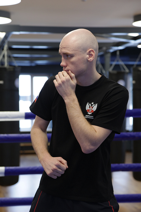 Футболка Федерация Бокса России Черная