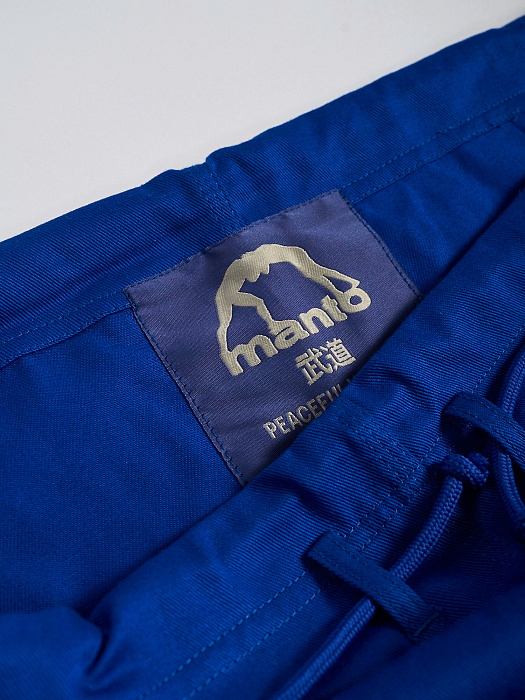 Кимоно MANTO "SOCIETY" BJJ GI blue