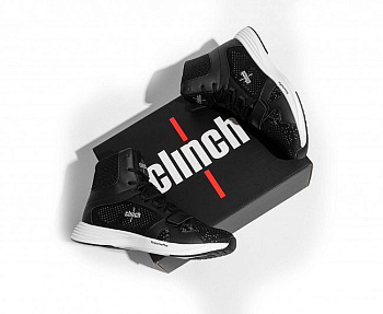 C422 Боксерки Clinch Training черно-белые