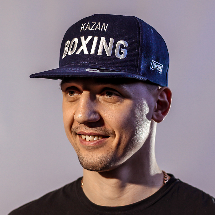 Бейсболка KAZAN BOXING , 5 клиньев темно-синяя 