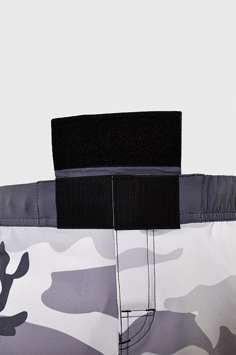 Шорты ММА Bad Boy Soldier серый камуфляж