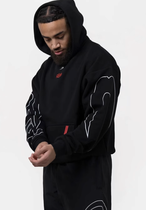 Худи Ring x BOXRAW Черные