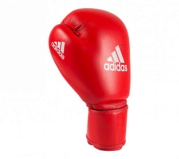 AIBAG1 Перчатки боксерские AIBA красные (вес 10 унций)