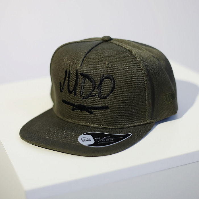 Бейсболка JUDO оливковая