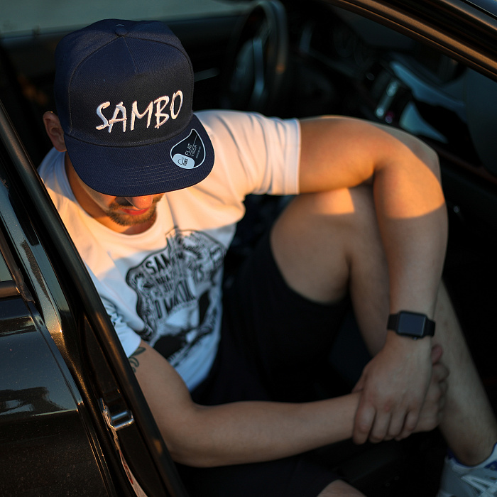 Бейсболка SAMBO синяя