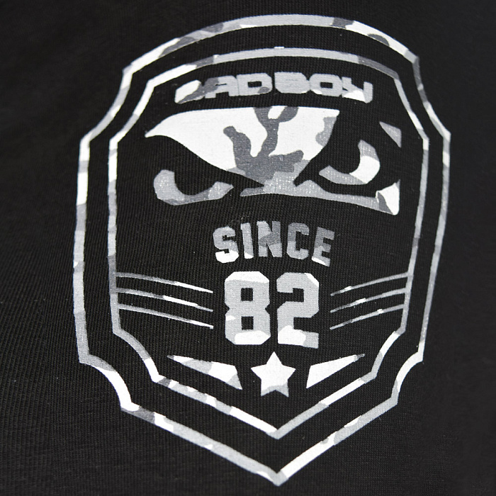 Футболка подростковая Bad Boy Soldier oversize черная