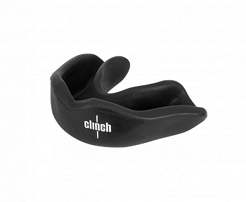 C511 Капа одночелюстная Clinch Competition Single Layer Mouthguard черная (размер Senior)