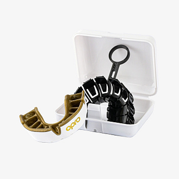 Боксерская капа Opro Gold Level White