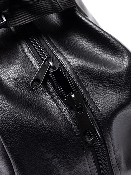 Сумка-рюкзак Puncher Экокожа, унисекс, черный XL