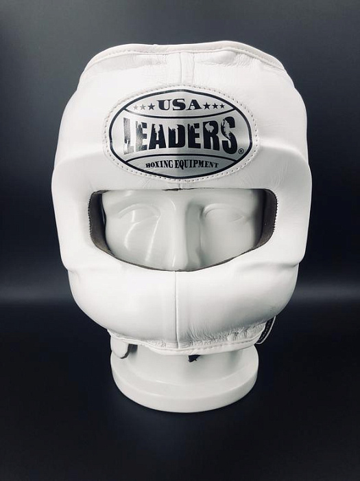 Шлем Leaders бамперный White