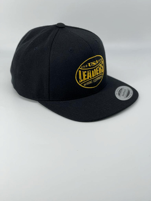 Бейсболка Leaders Snapback Black