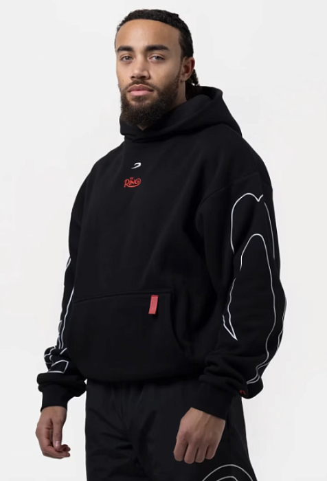 Худи Ring x BOXRAW Черные