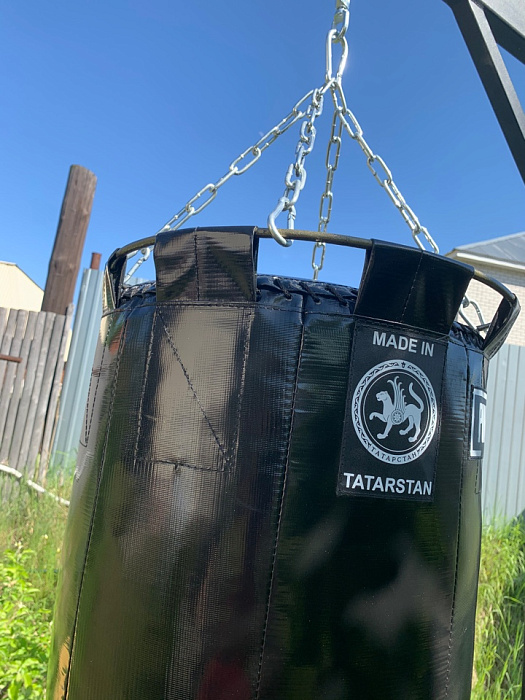 Мешок боксёрский Силуэт приталенный 110х45х30 см (тент)