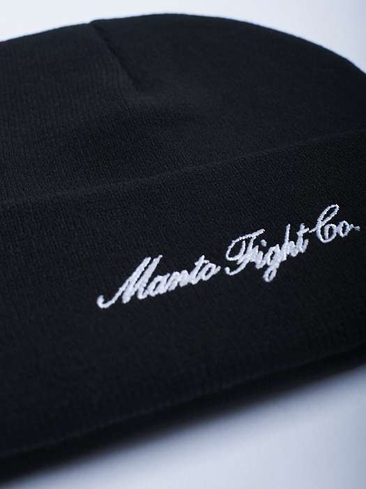 Шапка MANTO beanie ITALIC black