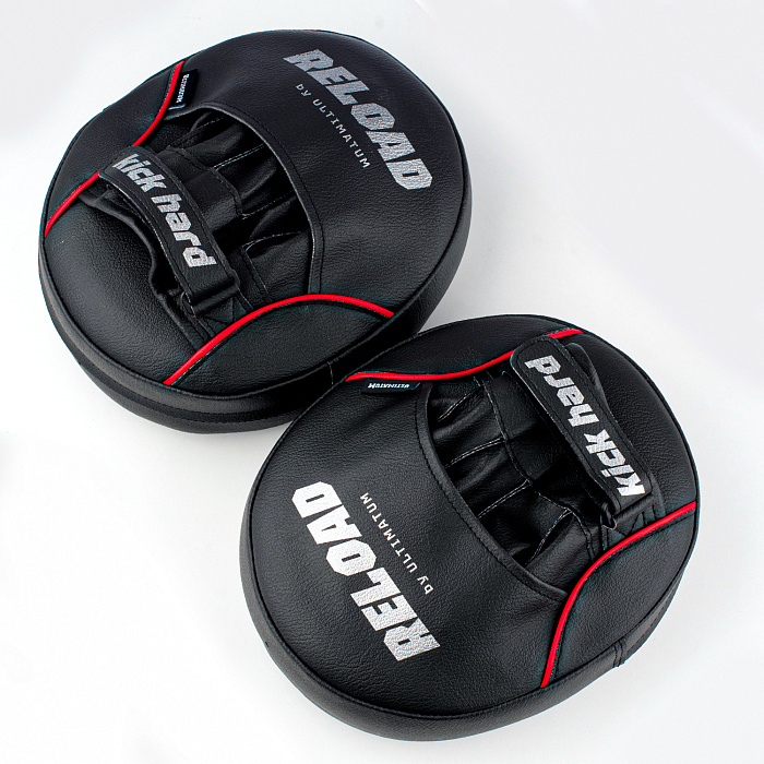 Лапы тренерские для бокса Ultimatum Boxing AirPads MR-200 BLK