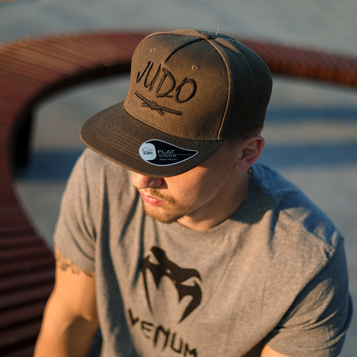 Бейсболка JUDO оливковая