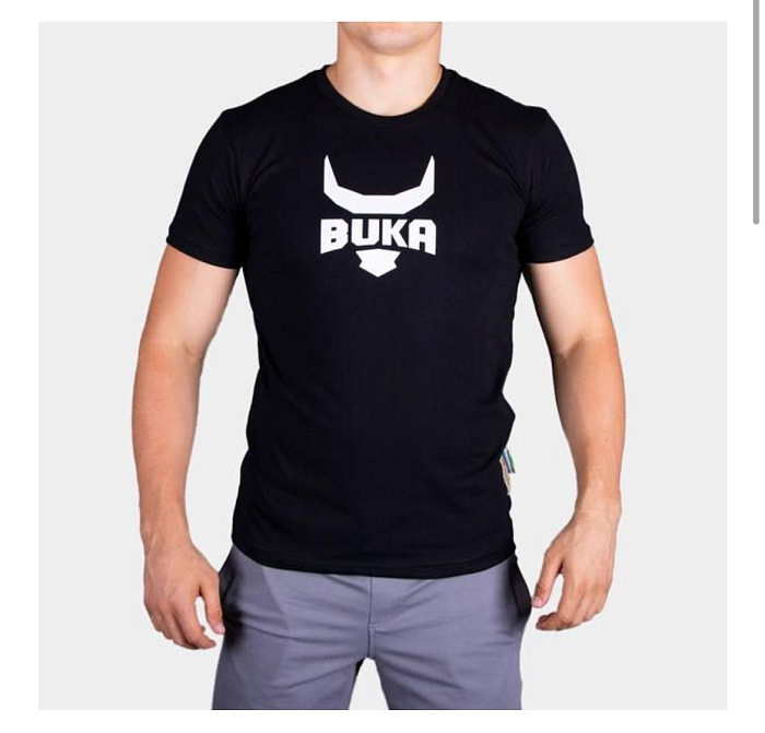 Футболка - BUKA BK-26 Black White