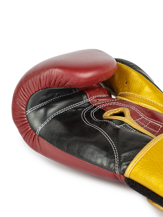 Спаринговочные перчатки Elite Soft Gloves (Maroon Gold)