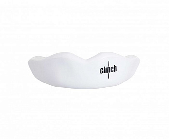C511 Капа одночелюстная Clinch Competition Single Layer Mouthguard белая (размер Junior)