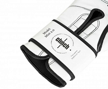 C183 Перчатки боксерские Clinch Mist 2.0 белые