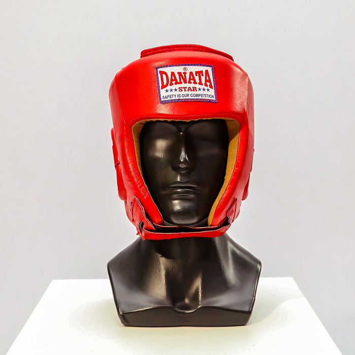 Шлем Professional боевой BH-239 кожа красный L 