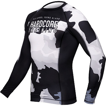 Рашгард Hardcore Training Cow Camo LS 