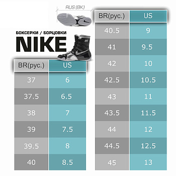 Боксерки Nike KO Boxing Shoes (синий 401) 