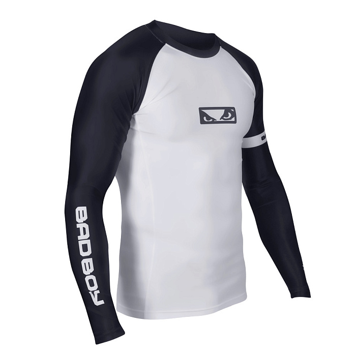 Рашгард Bad Boy Oss Long Sleeves White/Black