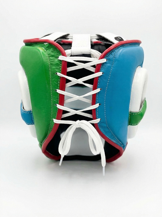 Шлем мексиканский Arcade White Green Blue