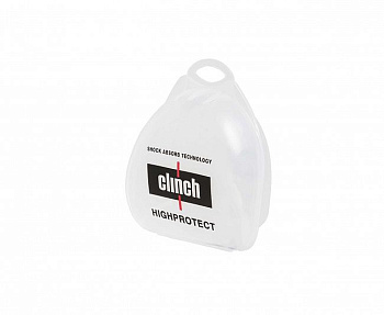 C513 Капа одночелюстная Clinch Contender Triple Layer Mouthguard сине-черная (размер Senior)