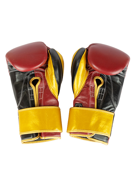 Спаринговочные перчатки Elite Soft Gloves (Maroon Gold)