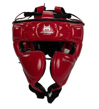 Мексиканский шлем HitNMove Headguard Air Armor Red HG-2B