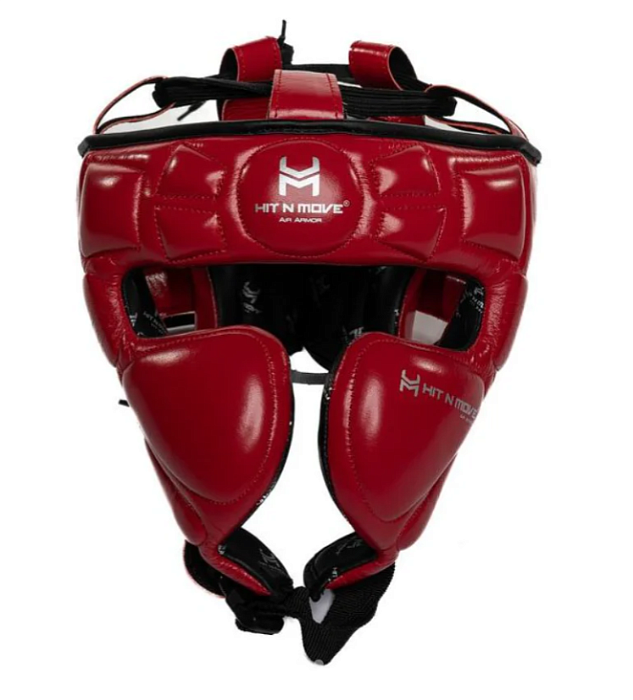 Мексиканский шлем HitNMove Headguard Air Armor Red HG-2B