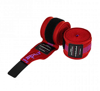 C240 Бинты боксерские Clinch Boxing Hand Wrap Undefeated бордовые