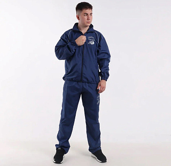 Ветрозащитный костюм темно-синий
