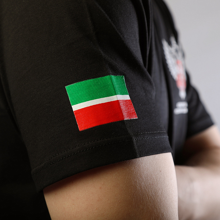 Футболка ФБ РТ 2.0 черная детская хб