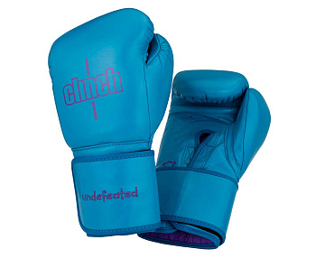 C161 Перчатки боксерские Clinch Undefeated светло-синие