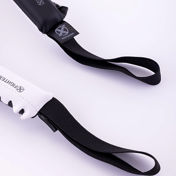 Тренировочные боксерские ракетки FIGHTEXPERT Coach (кожа Vegan100% , , черный/белый, ,) 