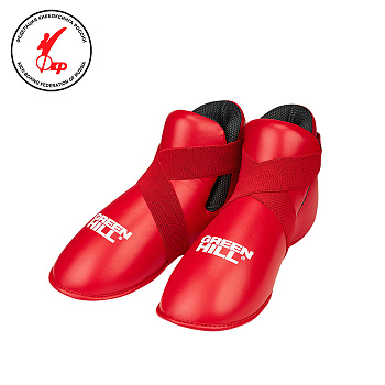 KBS-10689RU кикбоксерские футы красный