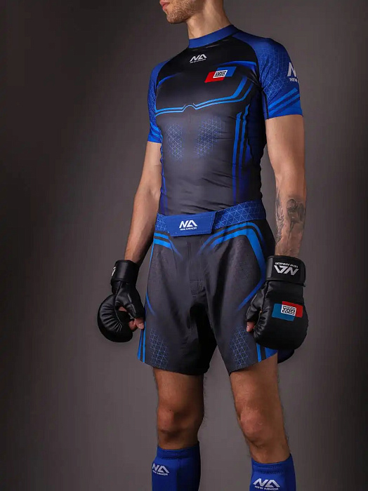 Рашгард NEW ARMOR СОЮЗ детский Синий