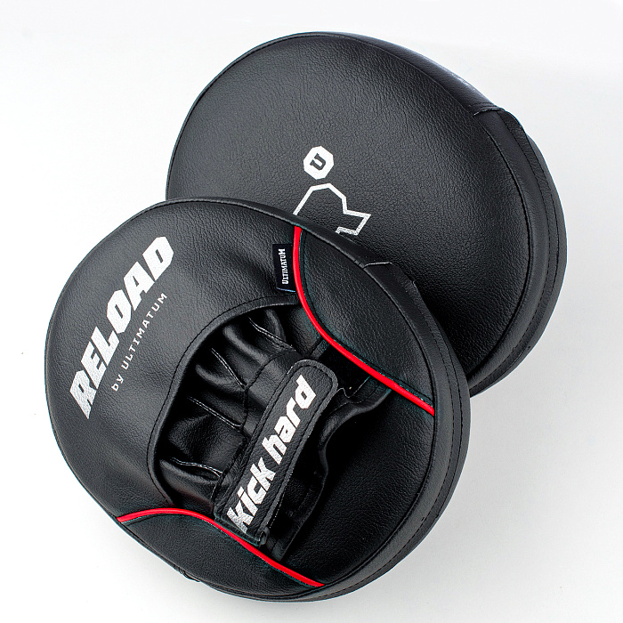 Лапы тренерские для бокса Ultimatum Boxing AirPads MR-200 BLK