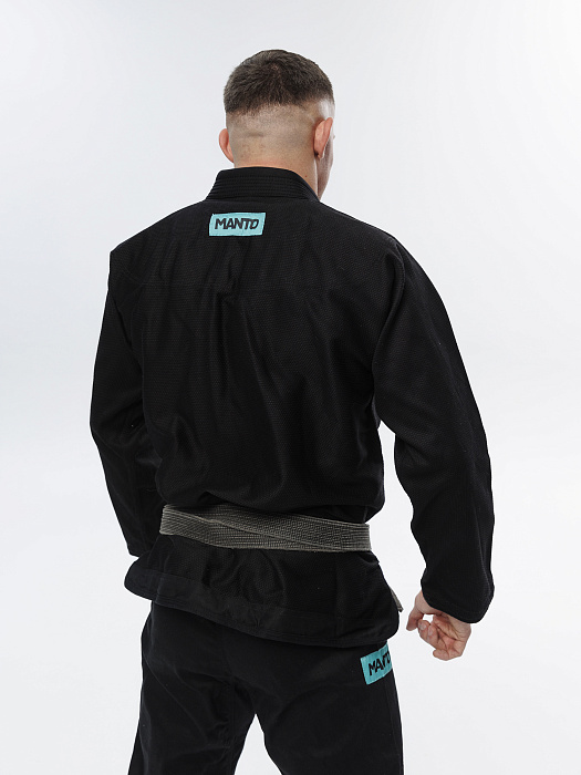 Кимоно MANTO "X5" BJJ GI black - ferozi