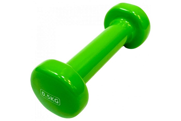 DB400 Гантель виниловая (зеленая)
