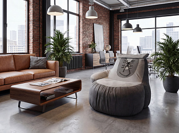 Пуфик в виде боксерской перчатки (под заказ)