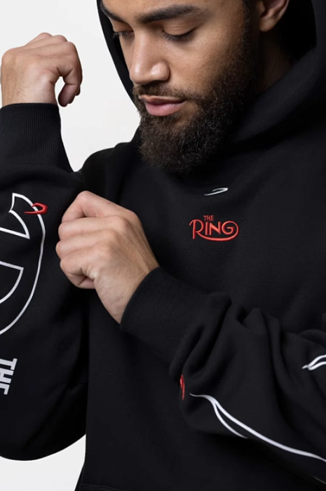 Худи Ring x BOXRAW Черные