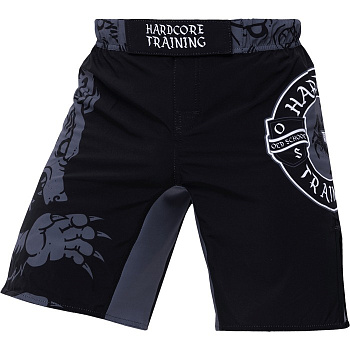 ШОРТЫ HARDCORE TRAINING HERALDRY BLACK