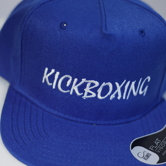 Бейсболка Kickboxing ярко-синяя 
